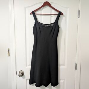 Evan Picone Classic Black Dress